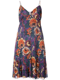 floral print swing dress Anna Sui