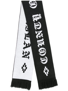 шарф с вышивкой логотипа Marcelo Burlon County Of Milan