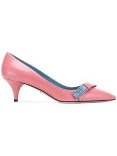 декорированные туфли с бантом Prada