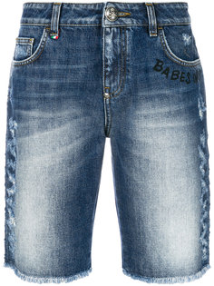 джинсовые шорты Philipp Plein