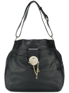 chain clasp hobo tote  Just Cavalli