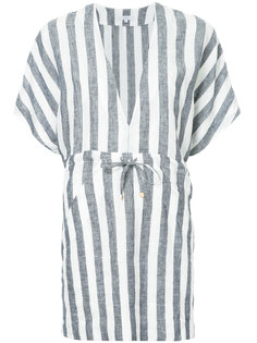 v-neck striped dress Venroy