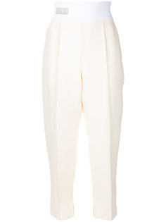 cropped tailored trousers Fendi