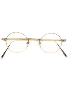 классические очки с круглой оправой Matsuda