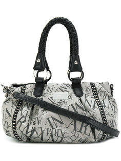 woven handle tote Armani Collezioni