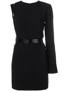 harness belt mini dress Helmut Lang