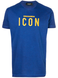 футболка с вышивкой ICON Dsquared2