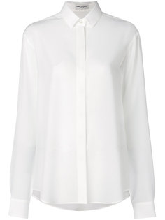 блузка в минималистском стиле  Saint Laurent