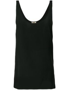топ с вырезом-ковш Saint Laurent