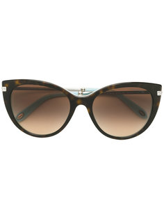 массивные солнцезащитные очки в оправе "кошачий глаз" Tiffany &amp; Co.