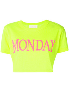 укороченная футболка Monday  Alberta Ferretti