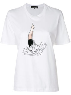 sequin embellished diver T-shirt Markus Lupfer