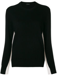 fine knit side stripe sweater Joseph