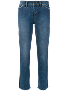 укороченные джинсы с необработнными краями Tory Burch