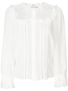 lace bib shirt Alice+Olivia