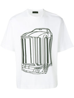 car print T-shirt  Diesel Black Gold