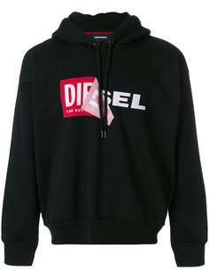 branded hoodie Diesel
