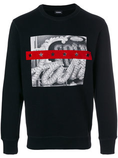 printed sweatshirt Diesel