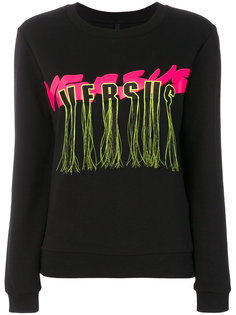 logo tassel sweatshirt Versus