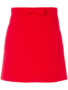 bow embellished skirt Miu Miu