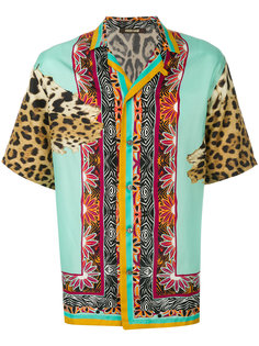 tropical print shirt  Roberto Cavalli
