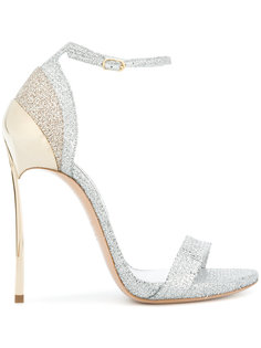 Techno Blade glittered sandals Casadei