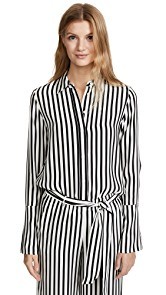 FRAME Long Cuff PJ Blouse