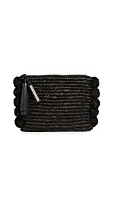 Loeffler Randall Tassel Pouch with Pom Poms
