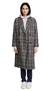 Madewell Speckled Tweed Coat
