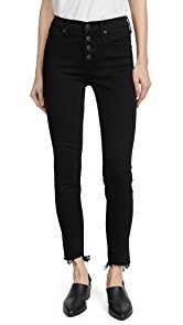 Madewell High Rise Skinny with Button Fly