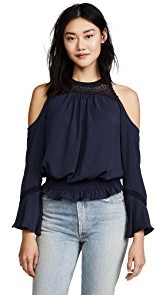 Ramy Brook Ella Crochet Blouse