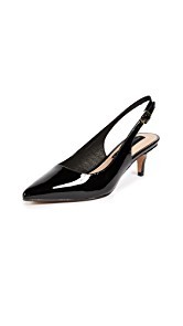 Steven Edyth Point Toe Slingback Pumps