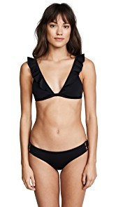 Tori Praver Swimwear Adriana Ruffle Top