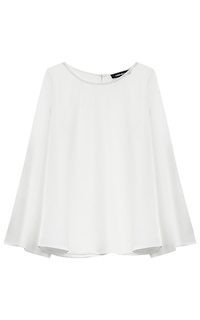 Блузка из вискозы La Reine Blanche