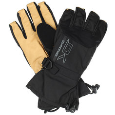Варежки Dakine Leather Scout Glove Black/Tan