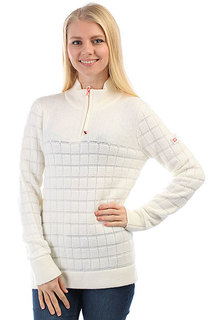 Толстовка классическая женская Roxy Premiere Layer Bright White