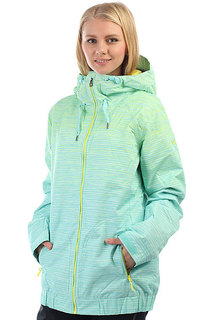 Куртка утепленная женская Roxy Valleyhoodie Lemon Tonic Space