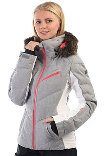 Куртка утепленная женская Roxy Snowstorm Heritage Heather