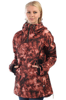 Анорак сноубордический женский DC Skyline Burnt Henna Tie Dye