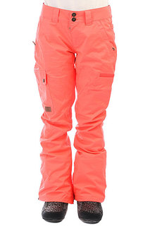 Штаны сноубордические женские Roxy Recruit Fiery Coral