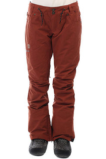 Штаны сноубордические женские DC Viva Pant Burnt Henna
