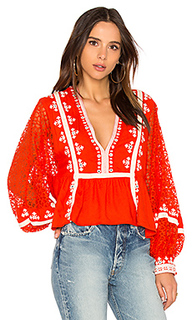 Блузка boogie all night - Free People