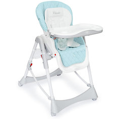 Стульчик для кормления William, Happy Baby, голубой