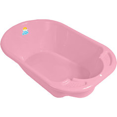 Детская ванночка Little Angel Дельфин, розовая
