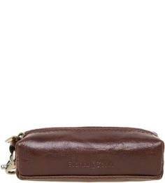 Кожаная ключница коричневого цвета Gianni Conti