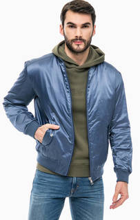Синяя демисезонная куртка Calvin Klein Jeans
