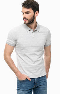 Футболка поло из хлопка с короткими рукавами Calvin Klein Jeans