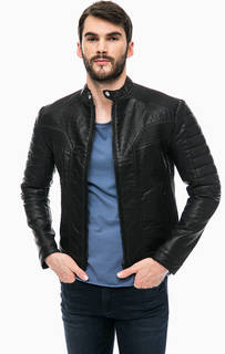Черная демисезонная куртка Calvin Klein Jeans
