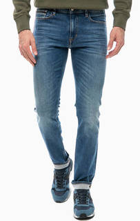 Зауженные синие джинсы Calvin Klein Jeans