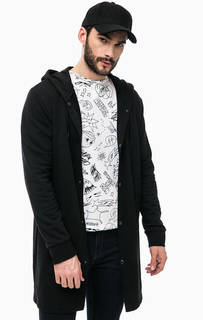 Удлиненный кардиган с капюшоном Cheap Monday